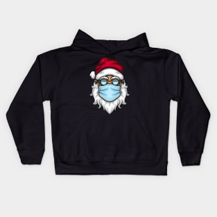 Santa Claus in Quarantine Kids Hoodie